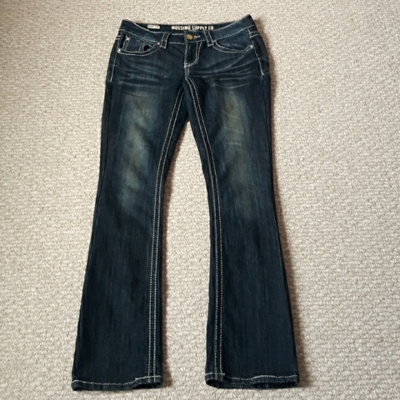 Mossimo Denim Bootcut Jeans Size 7 - Picture 3 of 16